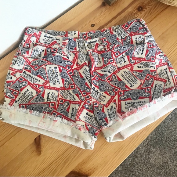 vintage budweiser shorts